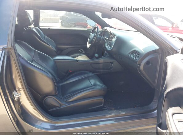 2C3CDZBT4GH306514 2016 DODGE CHALLENGER Gray Vista interior delantera