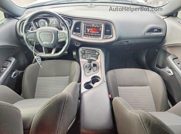 2C3CDZBT5MH607059 2021 DODGE CHALLENGER Purple Առջևի վահանակի տեսք