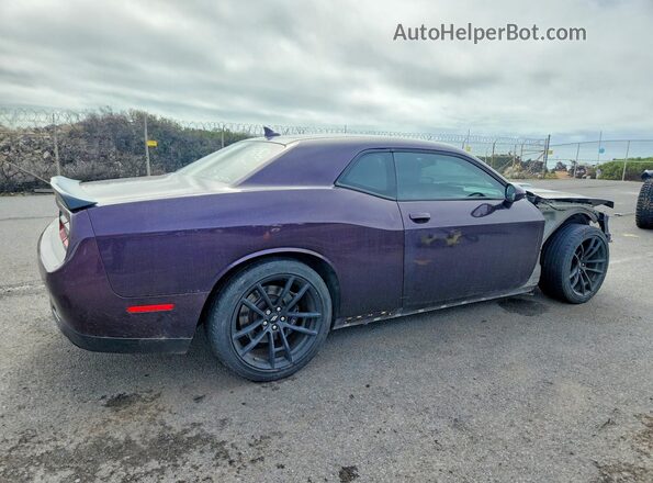 2C3CDZBT5MH607059 2021 DODGE CHALLENGER Purple Հետևի աջ