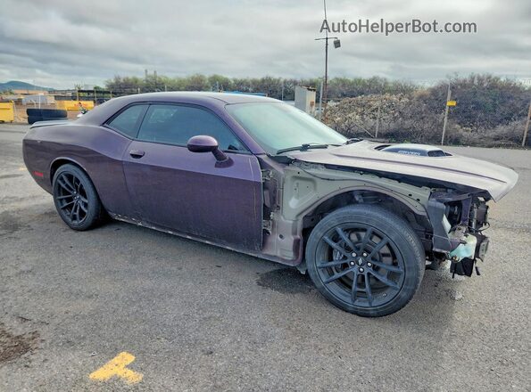 2C3CDZBT5MH607059 2021 DODGE CHALLENGER Purple Առջևի աջ