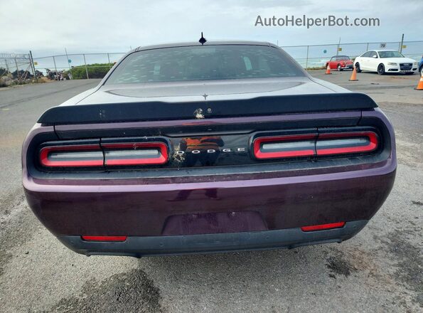 2C3CDZBT5MH607059 2021 DODGE CHALLENGER Purple Հետևի տեսք