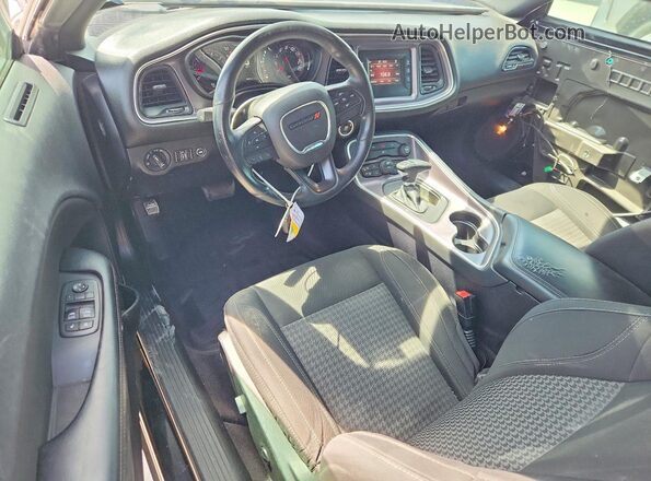 2C3CDZBT6GH201442 2016 DODGE CHALLENGER Черный Вид панели приборов