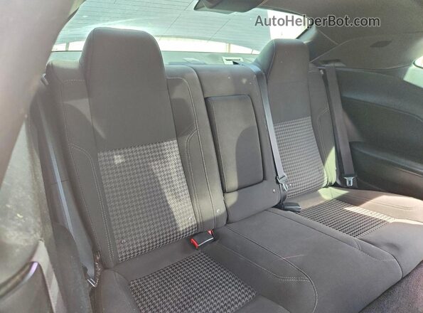 2C3CDZBT6GH201442 2016 DODGE CHALLENGER Черный Вид задних сидений
