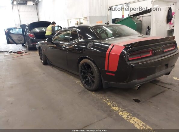 2C3CDZBT6GH214059 2016 DODGE CHALLENGER Black Задня ліва чверть
