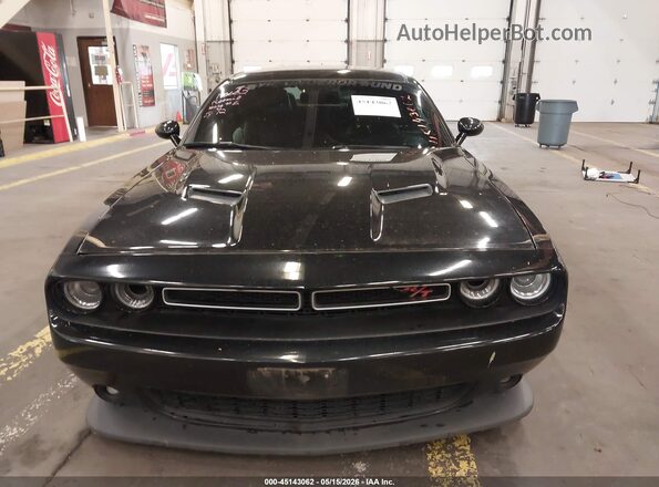 2C3CDZBT6GH214059 2016 DODGE CHALLENGER Black Вид щитка приладів