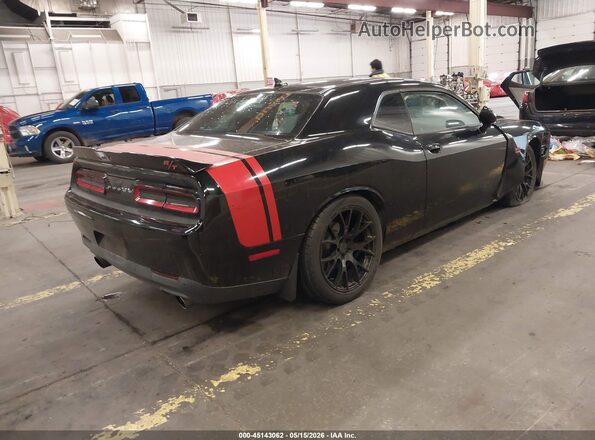 2C3CDZBT6GH214059 2016 DODGE CHALLENGER Black Задня права чверть