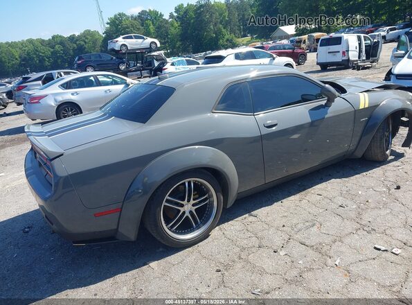 2C3CDZBT6KH552232 2019 DODGE CHALLENGER Gray Հետևի աջ