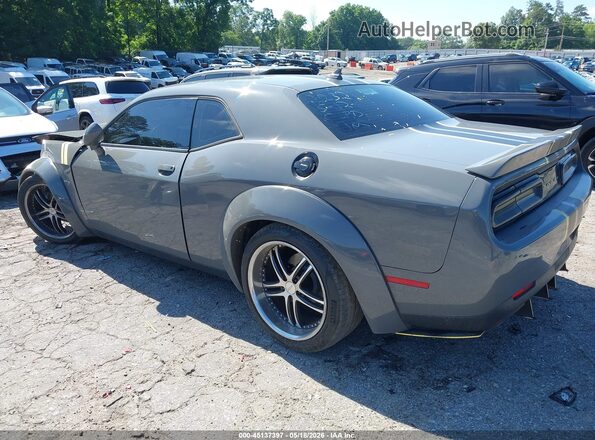2C3CDZBT6KH552232 2019 DODGE CHALLENGER Gray Հետևի ձախ