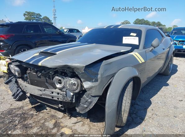 2C3CDZBT6KH552232 2019 DODGE CHALLENGER Gray Դիմացի տեսք