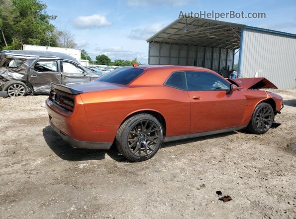 2C3CDZBT6NH137416 2022 DODGE CHALLENGER Orange Tył prawy