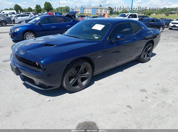 2C3CDZBT7GH119882 2016 DODGE CHALLENGER Dark Blue წინა მარცხენა ხედი სამი მეოთხედიდან