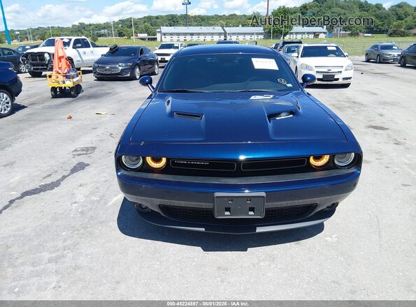 2C3CDZBT7GH119882 2016 DODGE CHALLENGER Dark Blue ხელსაწყოთა პანელის ხედი