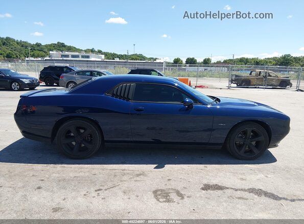 2C3CDZBT7GH119882 2016 DODGE CHALLENGER Dark Blue უკანა სალონის ხედი