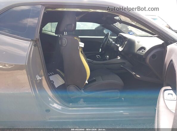 2C3CDZBT7KH627651 2019 DODGE CHALLENGER Gray Widok wnętrza z przodu