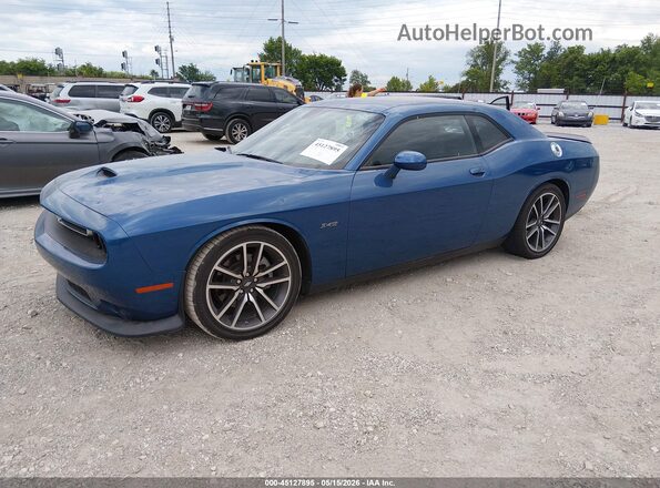 2C3CDZBT7PH694113 2023 DODGE CHALLENGER Blue Vista tres cuartos delantera izquierda