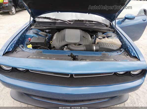2C3CDZBT7PH694113 2023 DODGE CHALLENGER Blue Vista trasera
