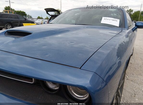 2C3CDZBT7PH694113 2023 DODGE CHALLENGER Blue Vista frontal
