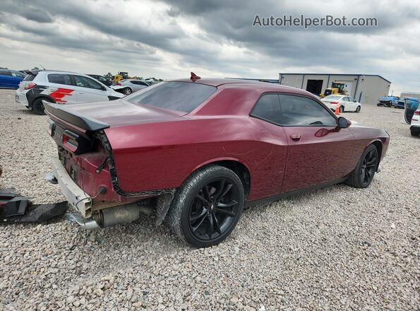 2C3CDZBT8JH271693 2018 DODGE CHALLENGER Red Tył prawy