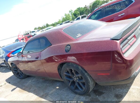 2C3CDZBT8KH655393 2019 DODGE CHALLENGER Maroon 360 interior view