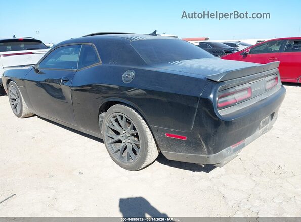 2C3CDZBT9GH218509 2016 DODGE CHALLENGER Black უკანა მარცხენა