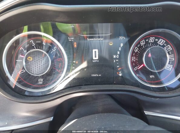2C3CDZBT9GH218509 2016 DODGE CHALLENGER Black უკანა სავარძლების ხედი
