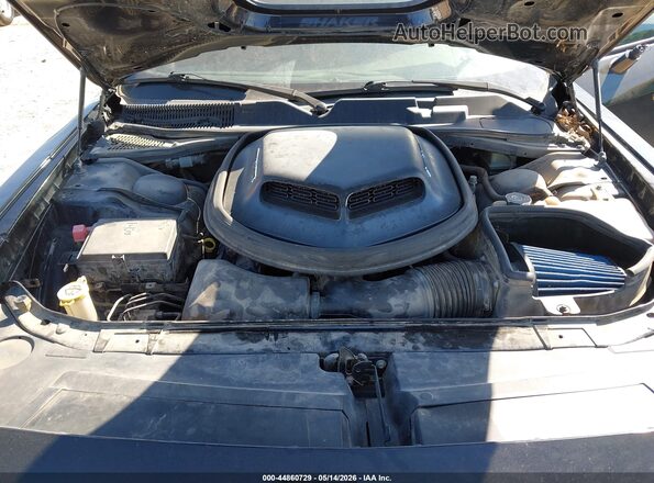 2C3CDZBT9GH218509 2016 DODGE CHALLENGER Black უკანა ხედი
