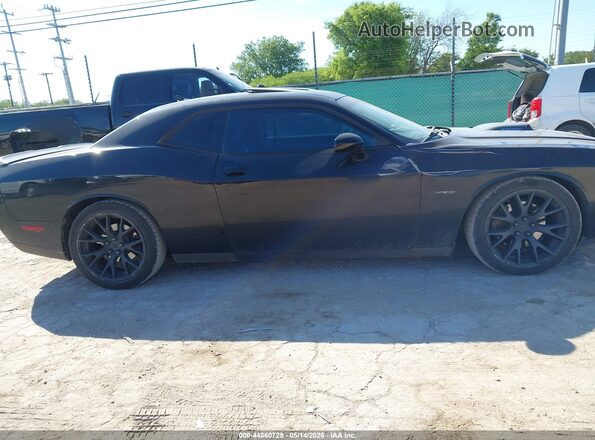 2C3CDZBT9GH218509 2016 DODGE CHALLENGER Black უკანა სალონის ხედი