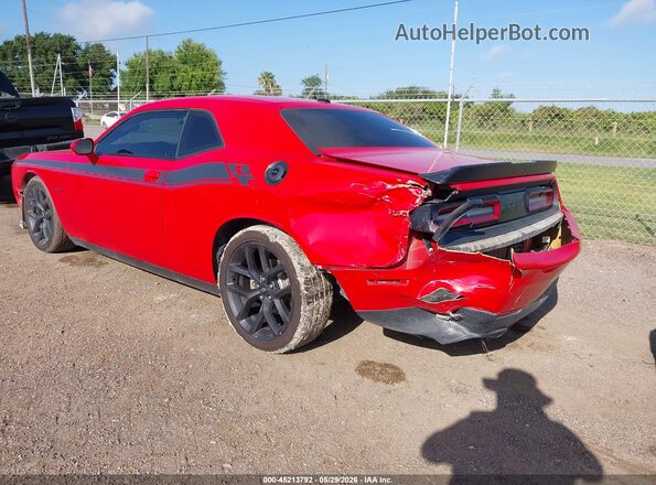 2C3CDZBT9MH623684 2021 DODGE CHALLENGER Red Tył lewy