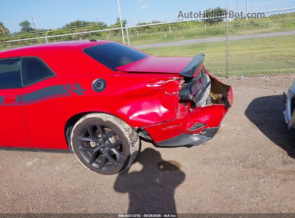 2C3CDZBT9MH623684 2021 DODGE CHALLENGER Red Widok z przodu