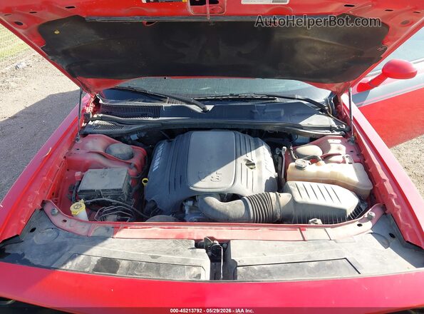 2C3CDZBT9MH623684 2021 DODGE CHALLENGER Red Widok z tyłu