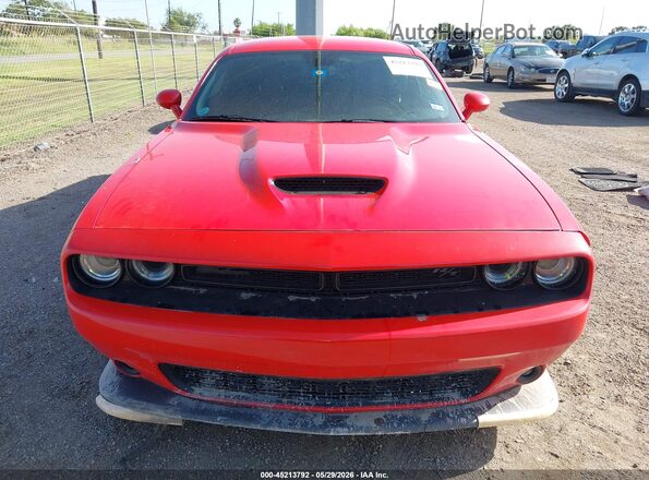 2C3CDZBT9MH623684 2021 DODGE CHALLENGER Red Widok zestawu wskaźników