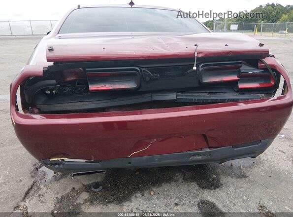 2C3CDZBTXHH584836 2017 DODGE CHALLENGER Maroon Դիմացի տեսք