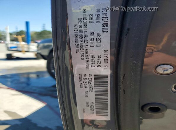 2C3CDZBTXKH652379 2019 DODGE CHALLENGER Gray Widok naklejki z numerem VIN
