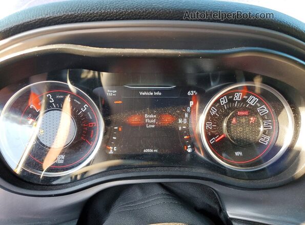 2C3CDZBTXPH668587 2023 DODGE CHALLENGER Purple ხელსაწყოთა პანელის ხედი