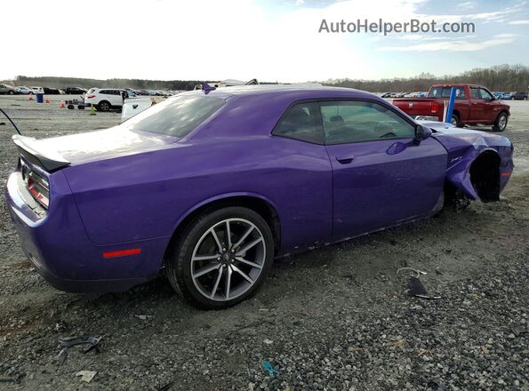 2C3CDZBTXPH668587 2023 DODGE CHALLENGER Purple უკანა მარჯვენა