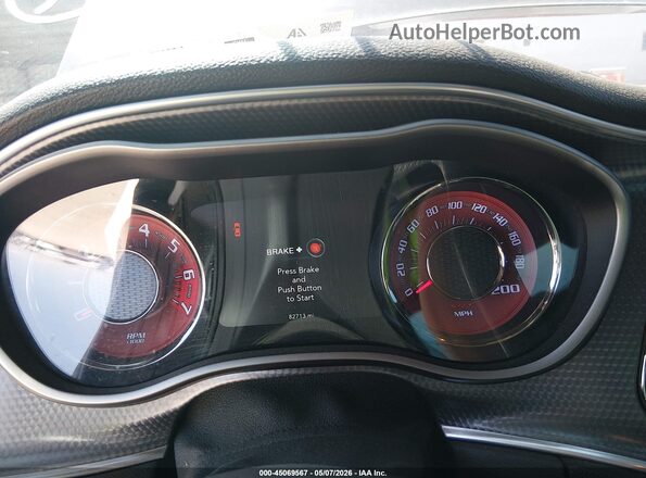 2C3CDZC91GH217325 2016 DODGE CHALLENGER Белый Вид задних сидений