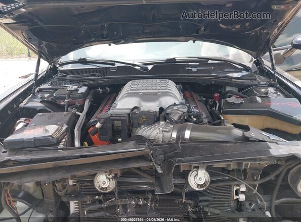 2C3CDZC92GH288601 2016 DODGE CHALLENGER Black უკანა ხედი