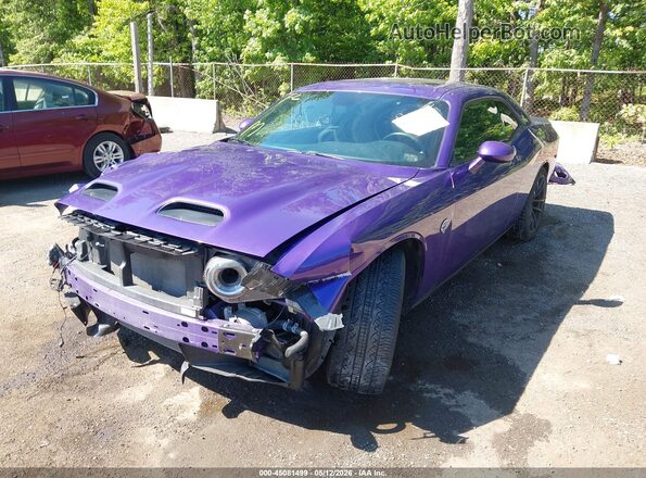 2C3CDZC93PH679692 2023 DODGE CHALLENGER Фиолетовый Передняя левая четверть