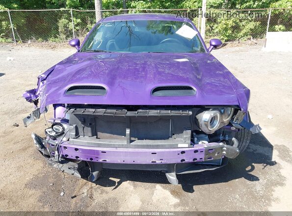 2C3CDZC93PH679692 2023 DODGE CHALLENGER Фиолетовый Вид спереди