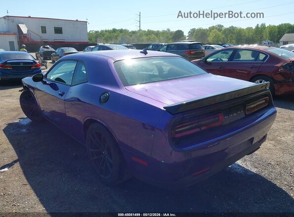 2C3CDZC93PH679692 2023 DODGE CHALLENGER Фиолетовый Задняя левая четверть