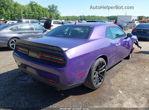 2C3CDZC93PH679692 2023 DODGE CHALLENGER Фиолетовый Задняя правая четверть