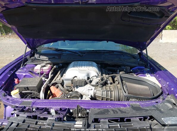 2C3CDZC93PH679692 2023 DODGE CHALLENGER Фиолетовый Вид сзади