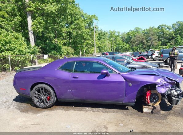 2C3CDZC93PH679692 2023 DODGE CHALLENGER Фиолетовый Панорамный вид салона 360°
