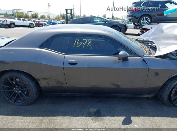 2C3CDZC96PH570076 2023 DODGE CHALLENGER Gray Widok wnętrza z tyłu