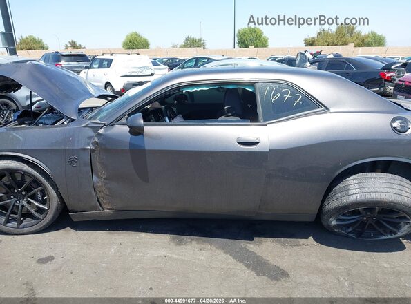 2C3CDZC96PH570076 2023 DODGE CHALLENGER Gray Widok wnętrza 360 stopni