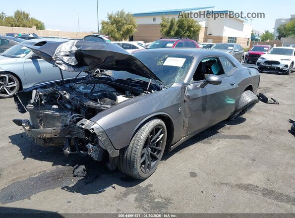 2C3CDZC96PH570076 2023 DODGE CHALLENGER Gray Przód lewy