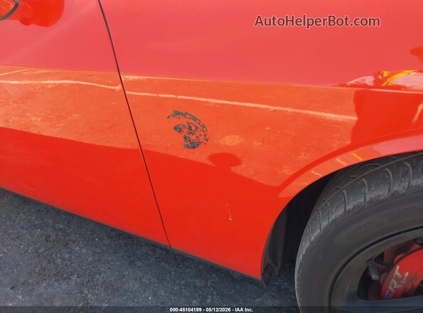 2C3CDZC99NH148753 2022 DODGE CHALLENGER Orange Դիմացի տեսք