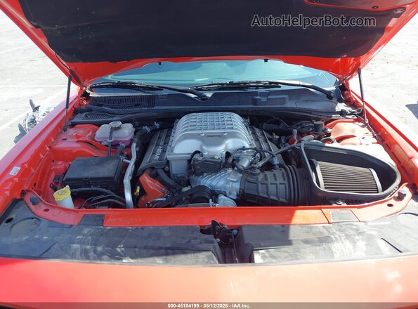2C3CDZC99NH148753 2022 DODGE CHALLENGER Orange Հետևի տեսք