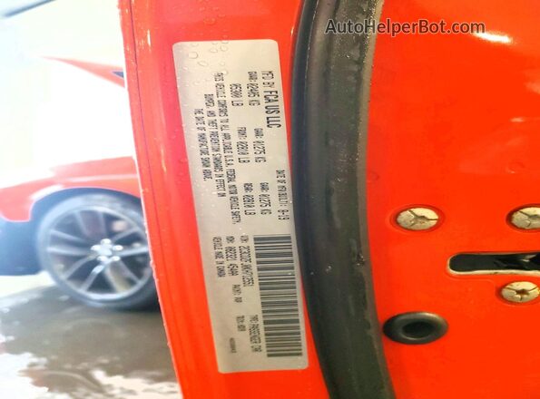 2C3CDZFJ0KH712551 2019 DODGE CHALLENGER Красный 