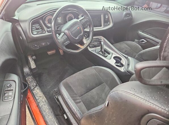 2C3CDZFJ0LH179506 2020 DODGE CHALLENGER Orange წინა პანელის ხედი